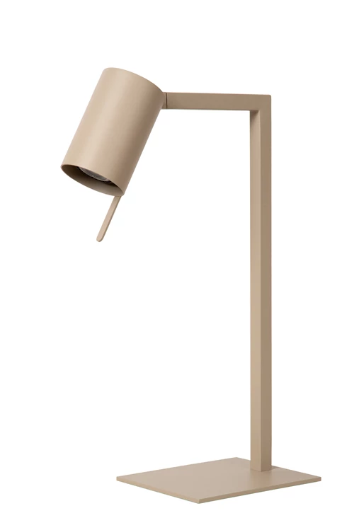 Lucide LESLEY - Lampe de bureau - 1xGU10 - Taupe - éteint